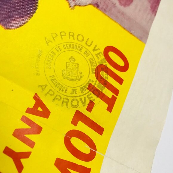 ORIGINAL Seven Sinners Vintage 1940 Movie Poster - Picture 4 of 6